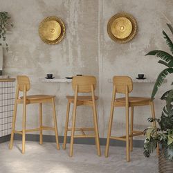 Стул барный Saga, ясень