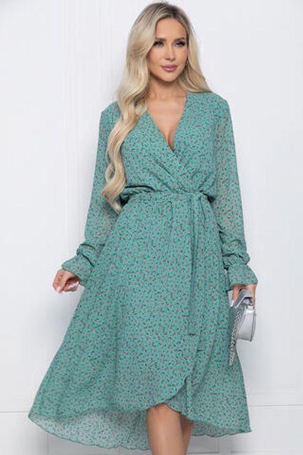 Платье "Весеннее настроение" (светло-зеленое) П10179 LT Collection