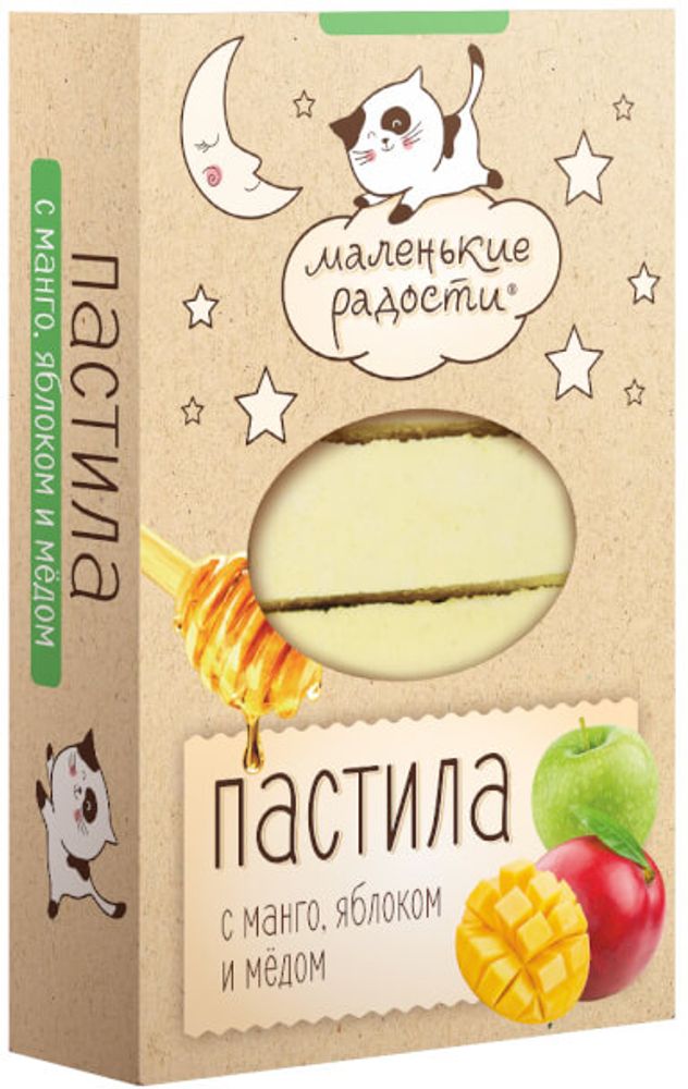 Пастила Маленькие радости Манго, Яблоко и Мёд 95г