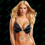 Струящаяся накидка-топ из кристаллов Waterfall