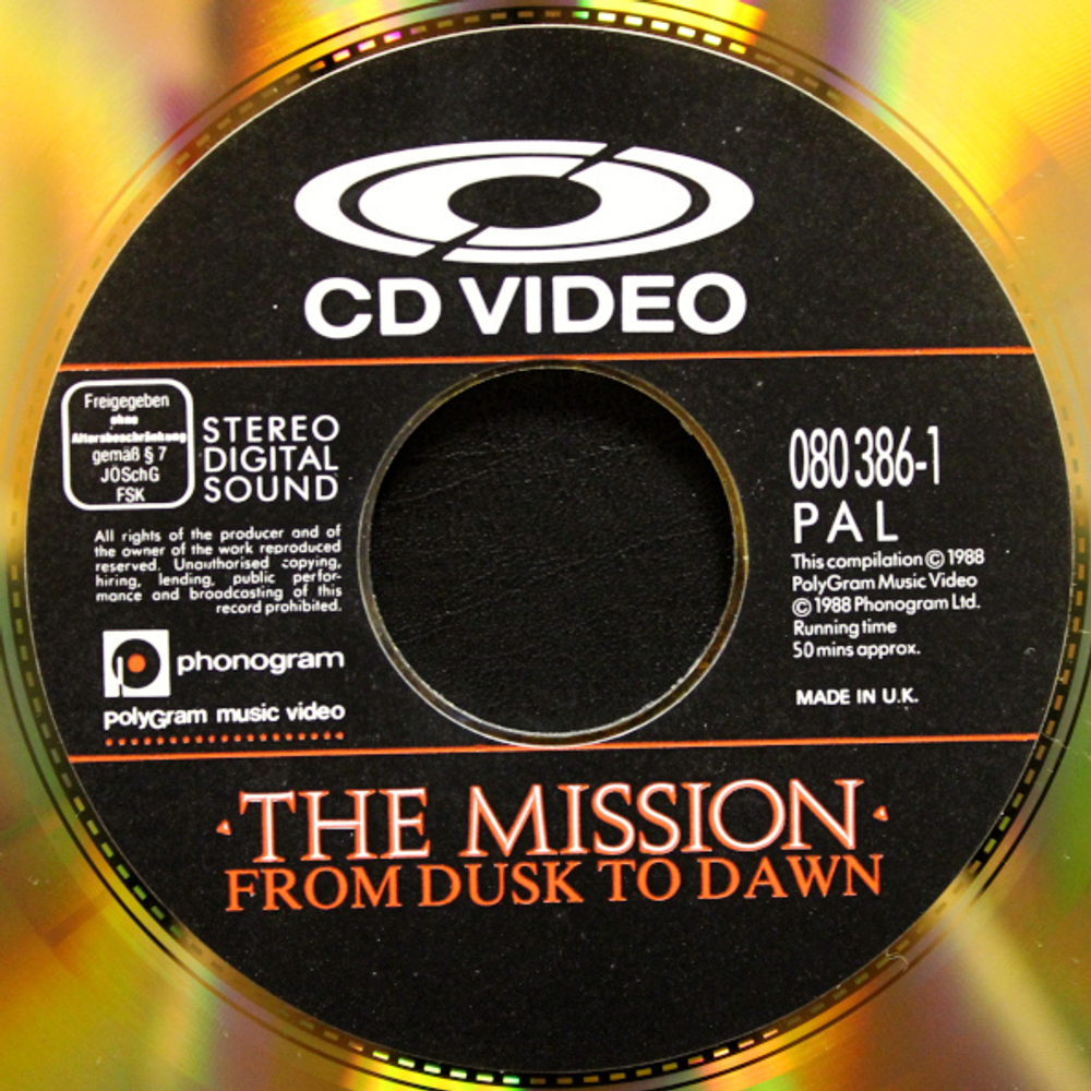 The Mission / From Dusk to Dawn (СD Video)
