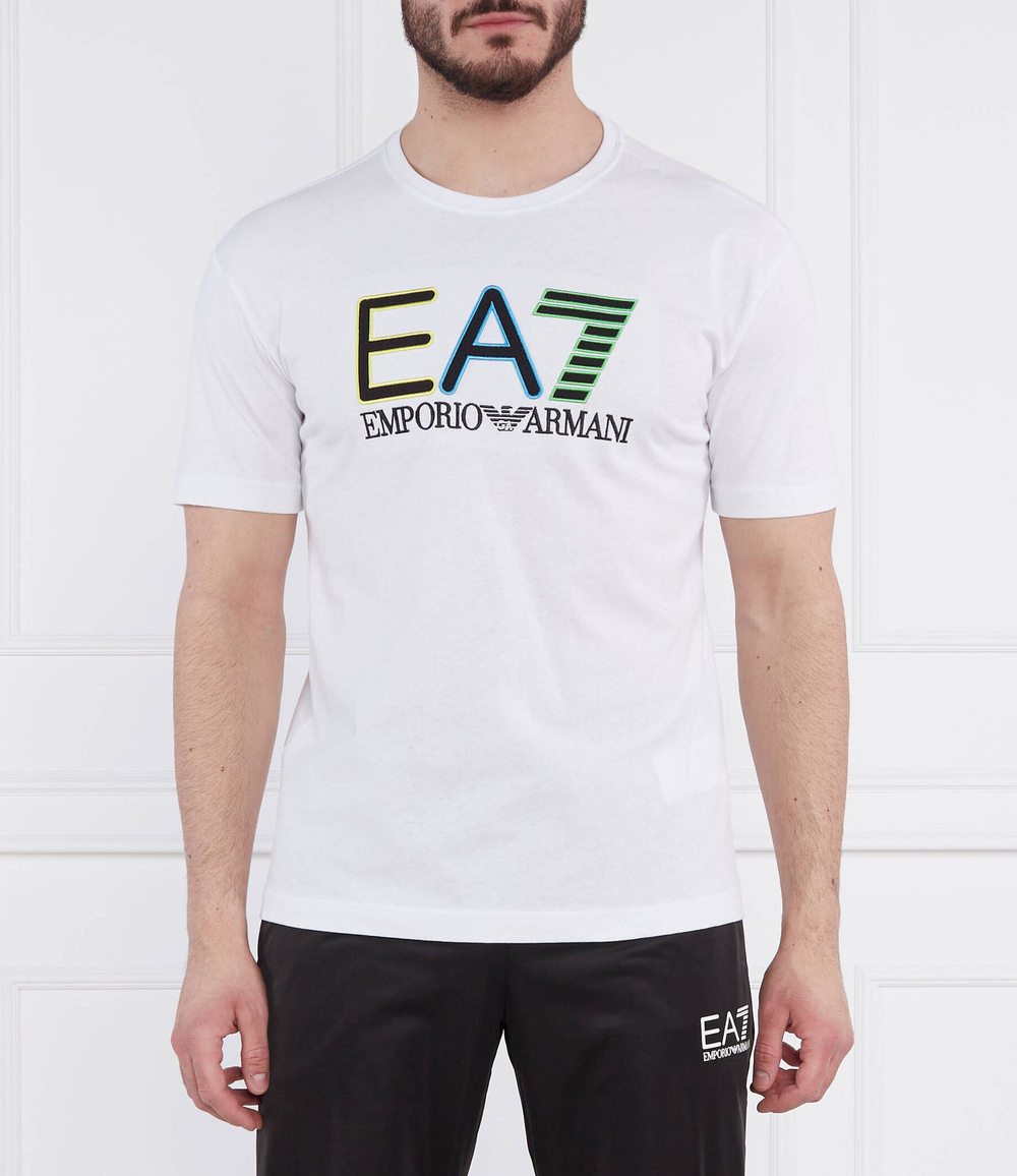 Футболка EA7 - белый(3RUT02 PJ02Z)