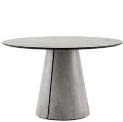 Стол круглый Стивенсон D120 столешница HPL метрополитан