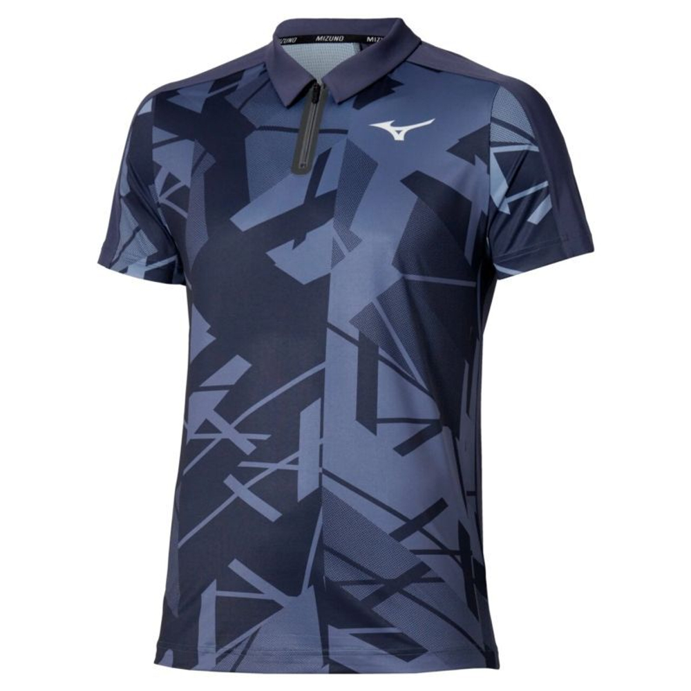 Теннисное поло Mizuno Daybreakers Shadow - odyssey grey