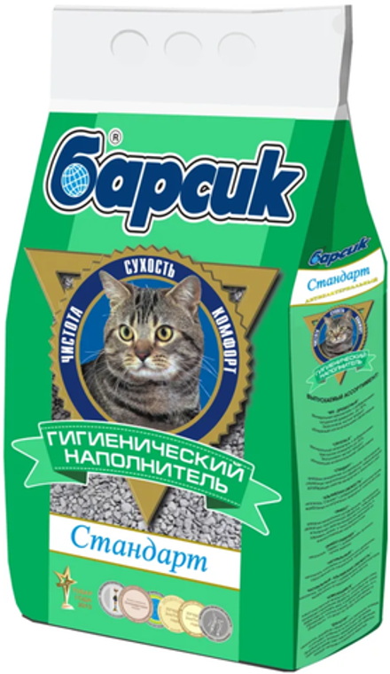 Барсик - наполнитель Стандарт 4,54л.