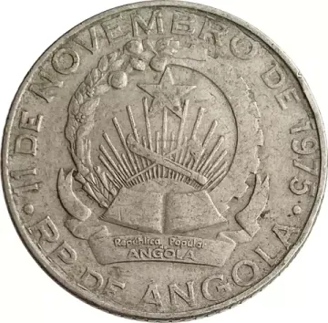 10 кванз 1975 Ангола
