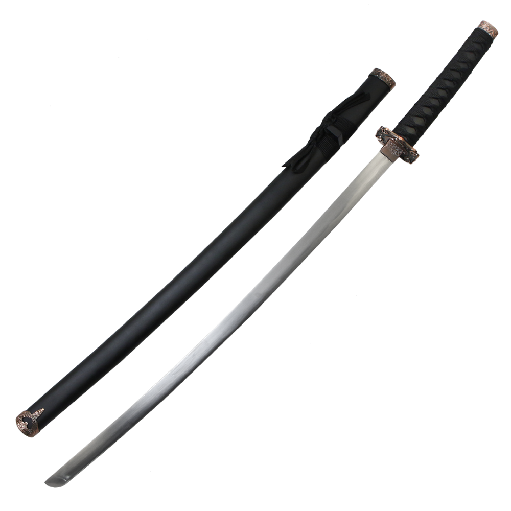 Armas Del Mundo Меч самурайский. Ножны черные, цуба медная