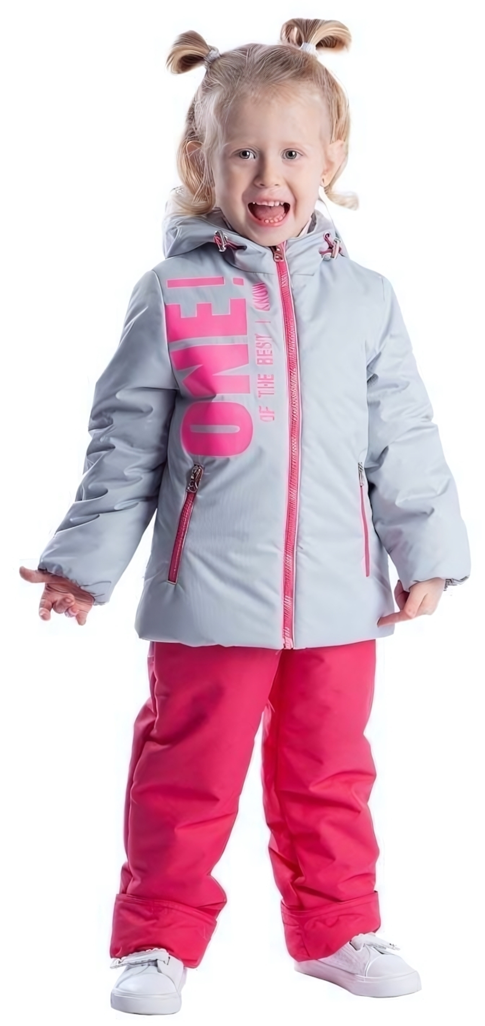 Комплект д/дев "Алекса" р.122 сер/фуксия (Аврора (г.Тула) 793-Д