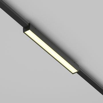 Трековый магнитный светильник LED 16W 3000К IP20 TR161-1-16W3K-B чёрный Basis Elasity Maytoni