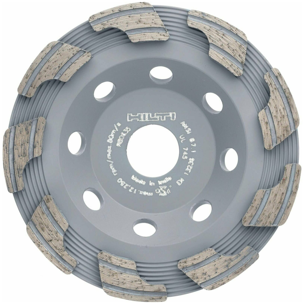 Чашка алмазная шлифовальная универсальная P DG-CW  125х22.2 мм HILTI 2238266