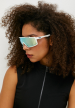 Спортивные очки 720armour A-Fei / Matte White / Smoke Full Lake Blue Lens