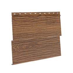 Металлический сайдинг AQUASYSTEM Скандинавская доска узкая двойная, 3 м