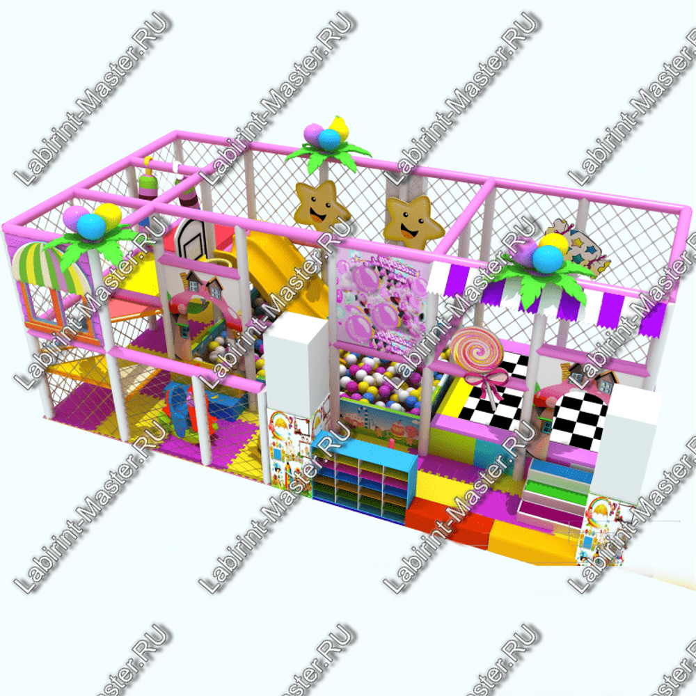 Детский игровой лабиринт "Легкий ветерок"