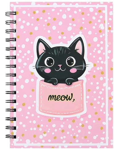 Записная книжка А5 80л. на спирали (Darvish)