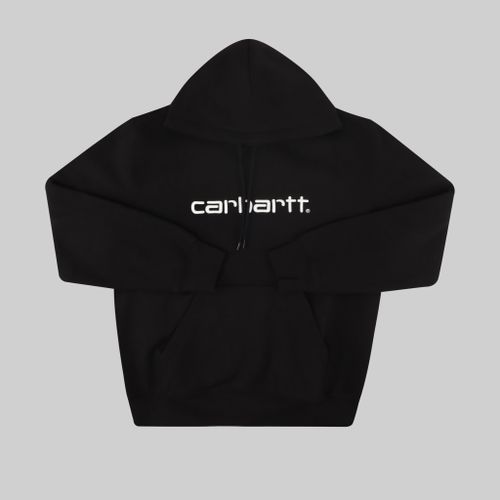 Толстовка мужская Carhartt WIP Hooded Sweatshirt артикул:I030230_black - купить в магазине Дайс