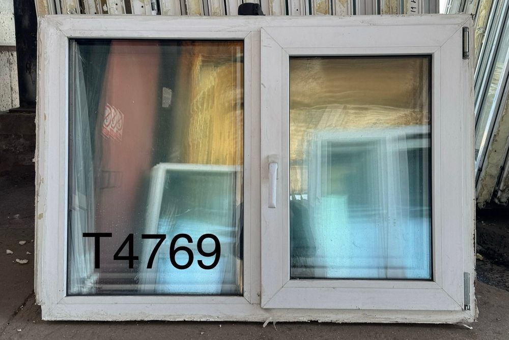 Пластиковое Окно Б/У 84(в) х 118(ш)