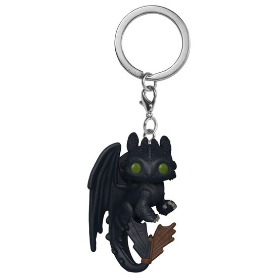 Брелок Funko Pocket POP! How to Train Your Dragon Live Action Toothless 83453 / Фигурка-брелок Фанко ПОП! по мотивам фильма "Как приручить дракона", Беззубик