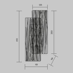 Светильник настенный светодиодный Maytoni   MOD439WL-L7BSK