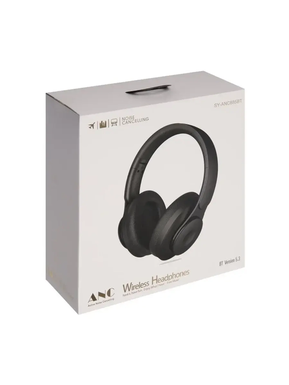 Наушники SY-ANC885BT, беспроводные, полноразмерные, Mic, Jac