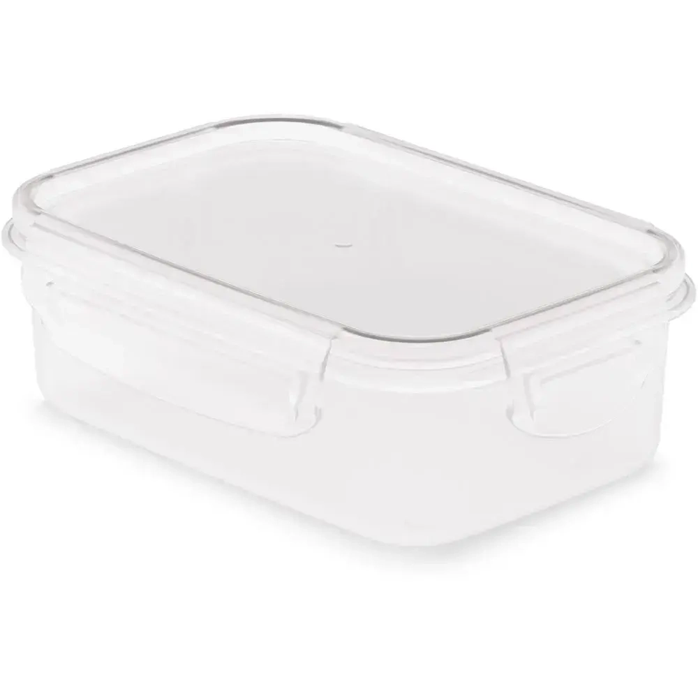 Емкость для СВЧ Прайм 0,5л прямоугольная (на защелках)