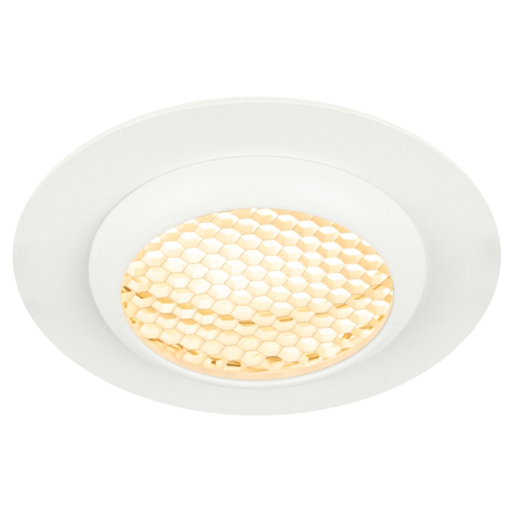 Встраиваемый светильник алюминиевый ЭРА KL109 WH MR16 GU5.3 белый матовый