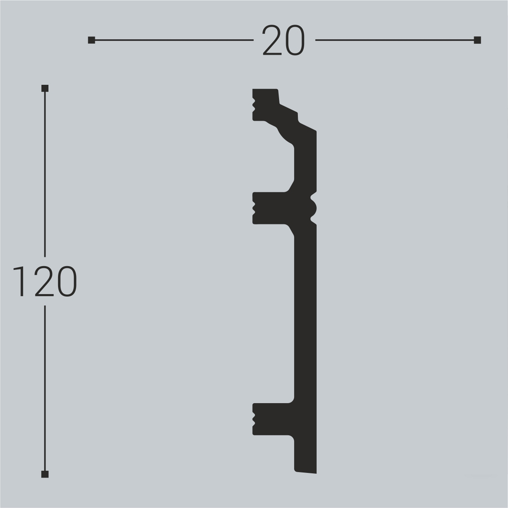 Плинтус П 12