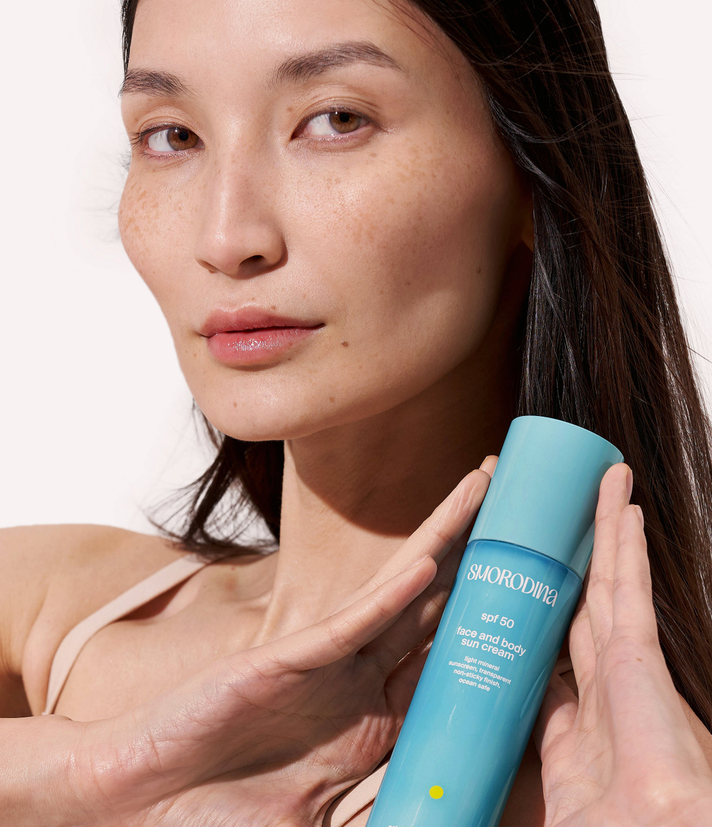 Крем солнцезащитный SmoRodina для лица и тела SPF 50 (100 мл)