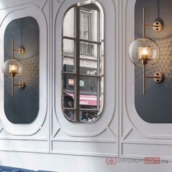 Настенный Светильник Catch Wall Cylinder L78 Brass By Imperiumloft