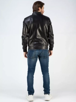 Кожаная куртка демисезонная