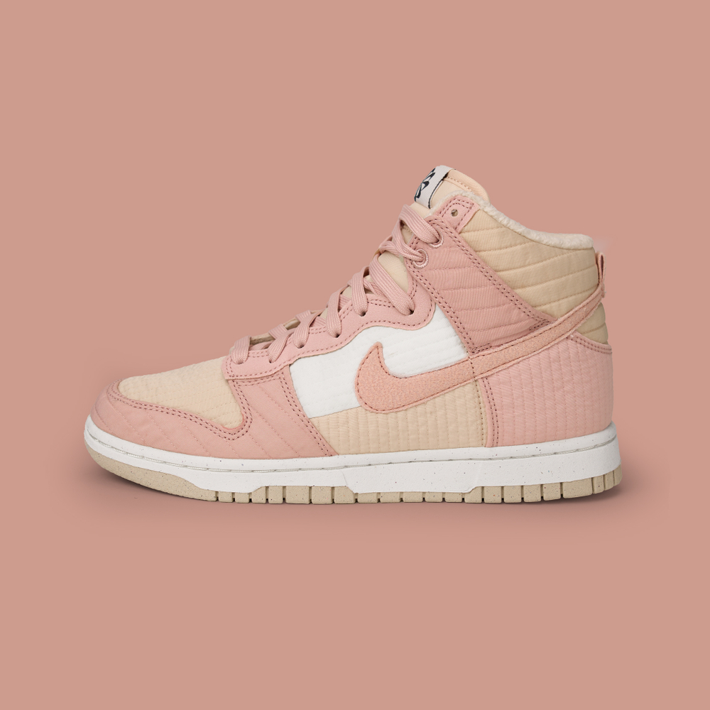 Кроссовки женские Nike Dunk High LX Next Nature Pink Oxford (W) - купить в магазине Dice с бесплатной доставкой по России