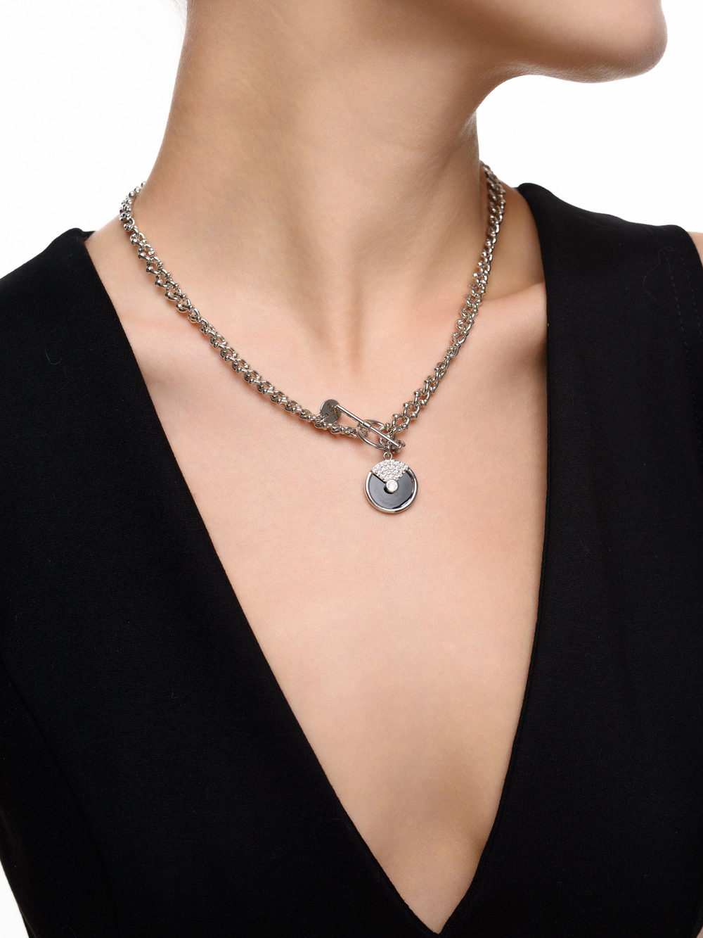 Цепь "Shiny Discs Black"