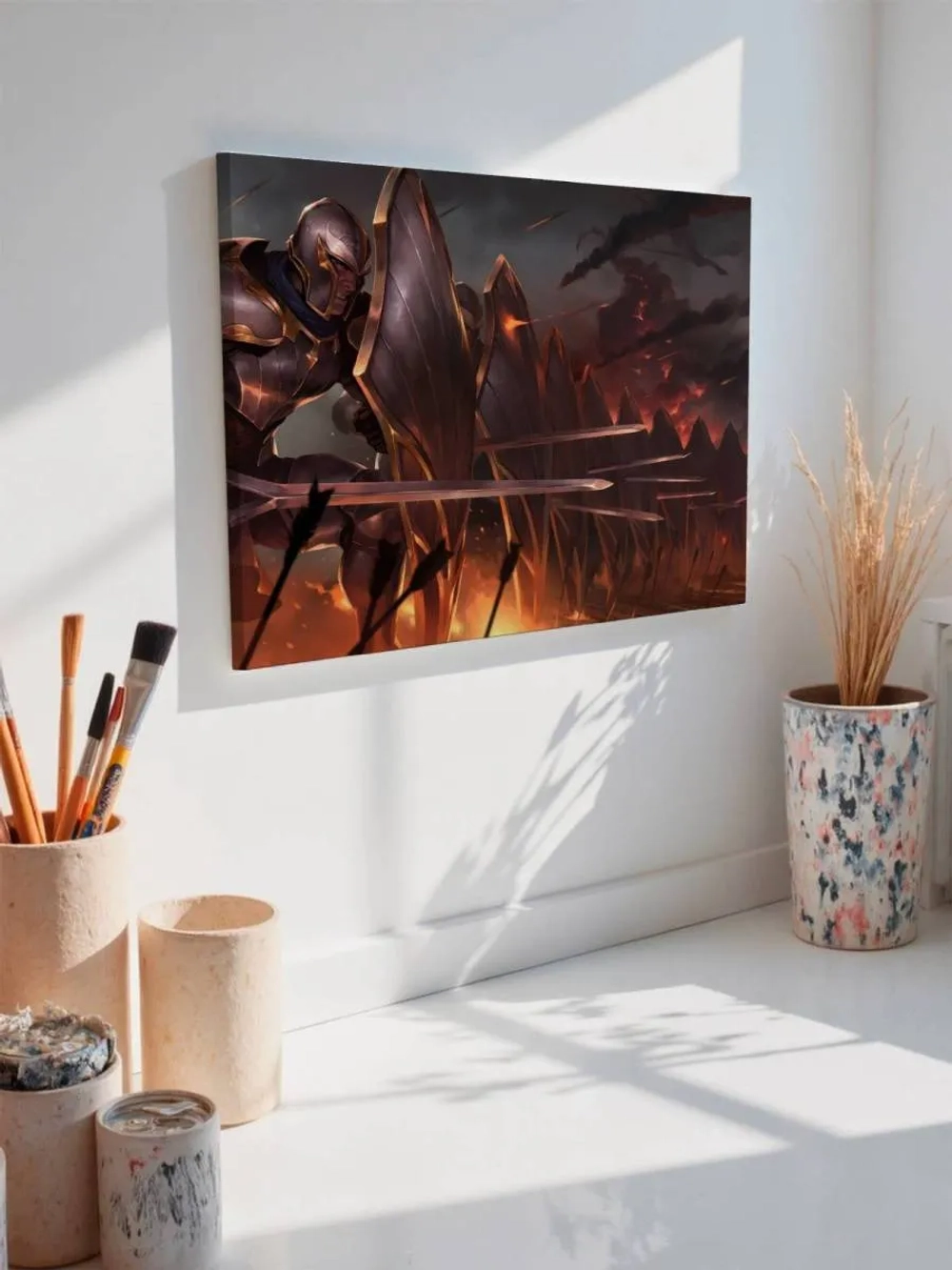 Картина на стену 40 X 50 Воины