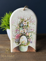 Декор подвесной "Милый кролик" в ассортименте 9x15 см