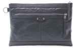 Balenciaga Sheepskin Clutch Large Men"s Gray