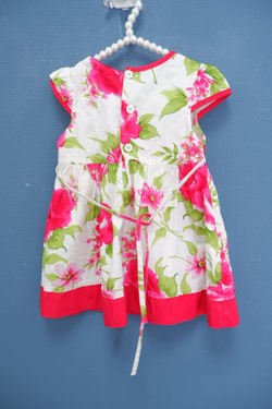 Платье цветочное на 6/12 месяцев