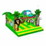 Надувной батут "Чудо-сафари" 4*4*3 м