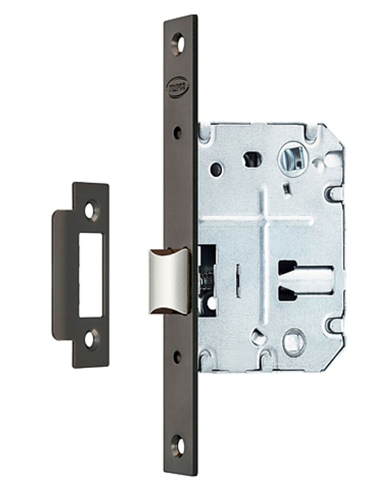 Защелка сантехническая Итарос 70*50 черный никель BN