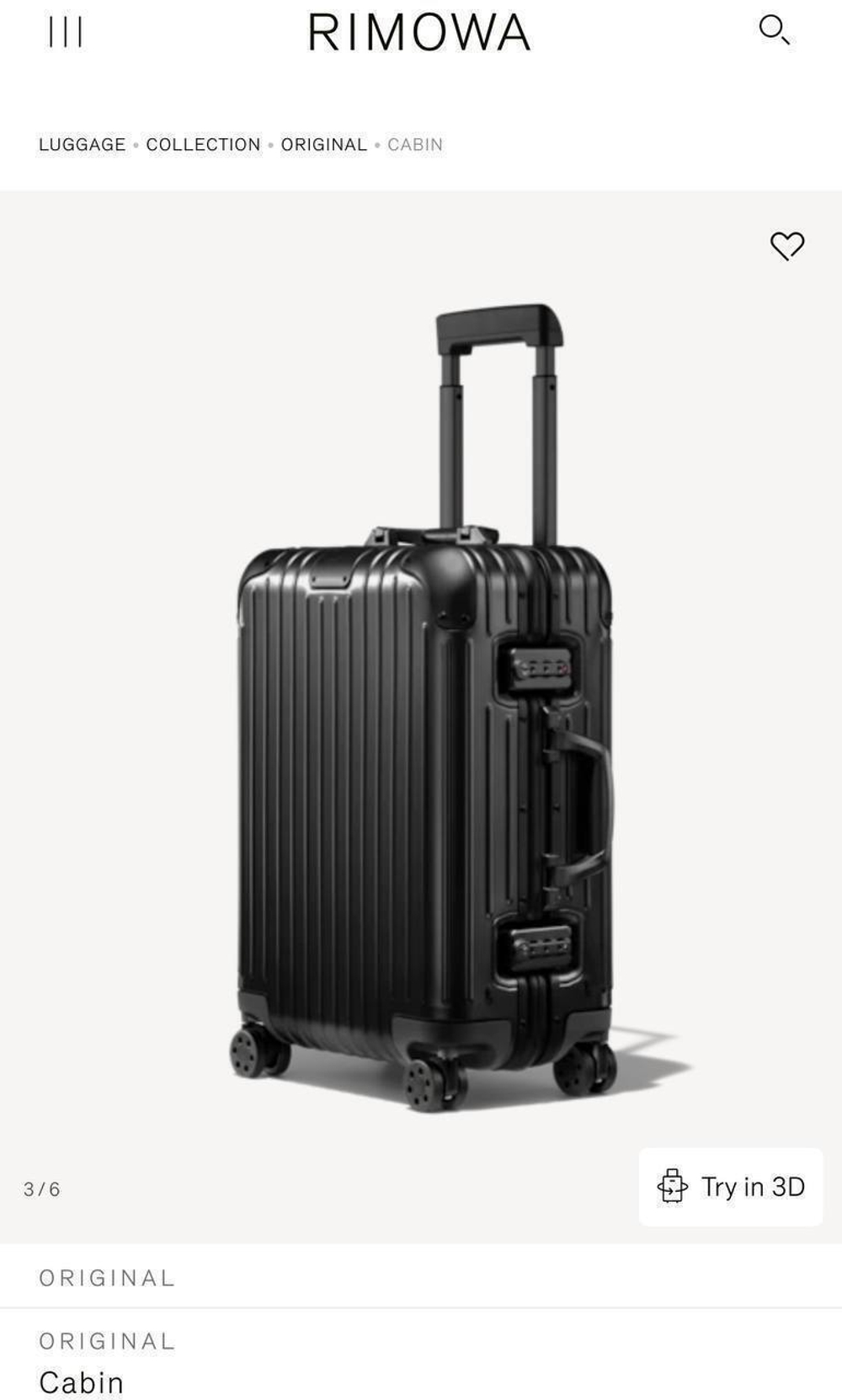 Чемодан Rimowa