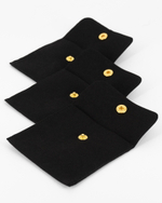 Мешочек замшевый плоский с кнопкой 80×80 мм LIKE