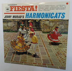 Винтажная виниловая пластинка Jerry Murads Harmonicats Fiesta! (Netherlands 1962)