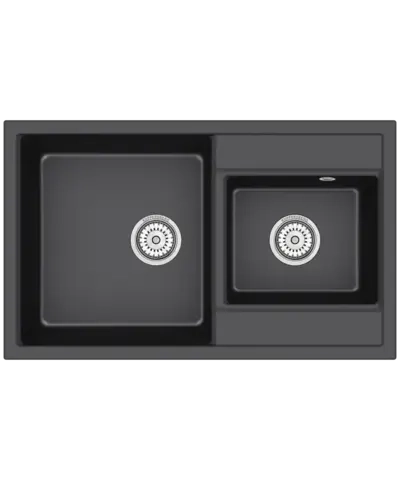 Кухонная мойка Kuppersberg MODENA 80 NL 1,5B DEEP BLACK