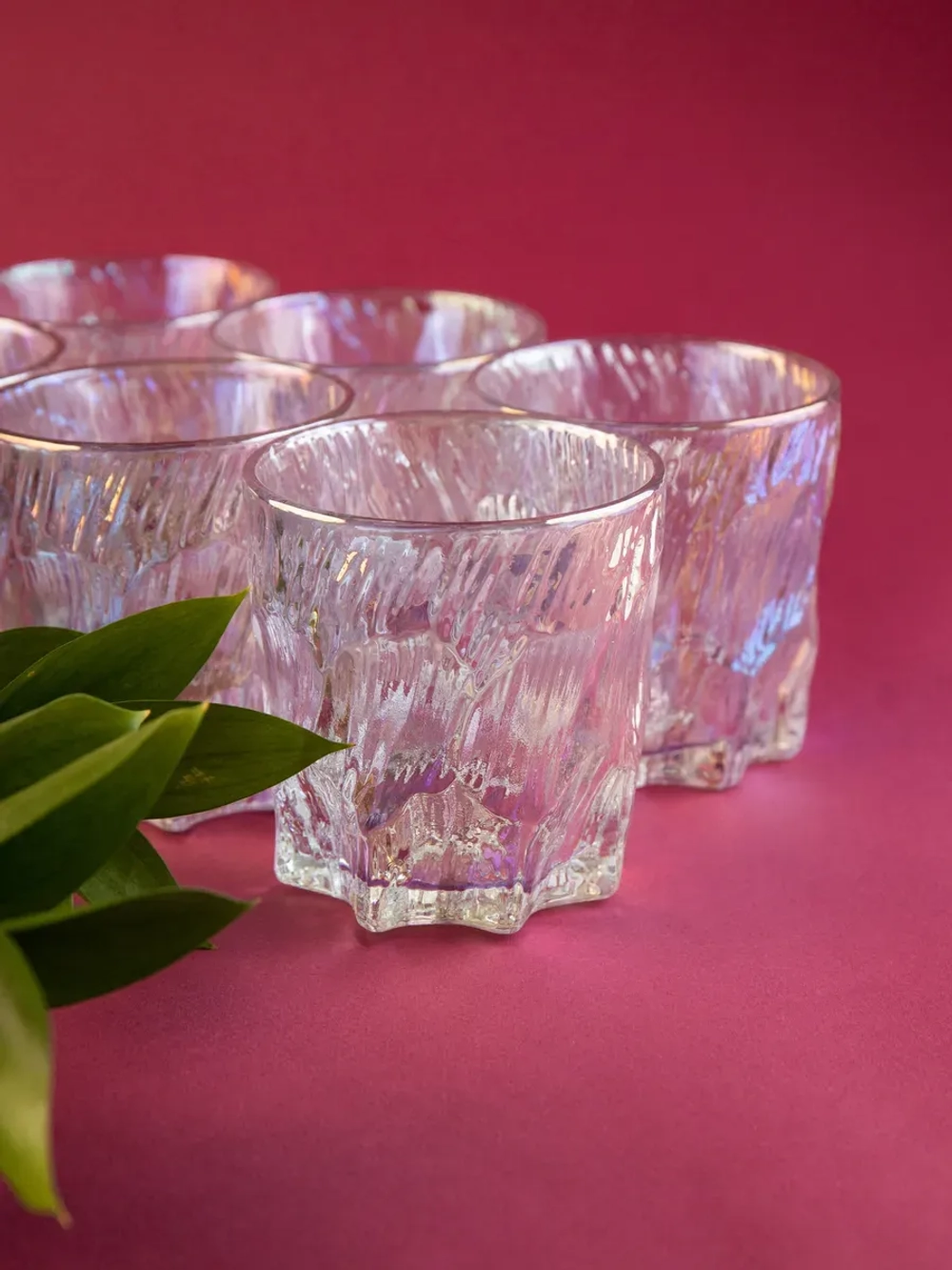 Набор стаканов для виски, 260 мл. 6 шт.Перламутровый лед