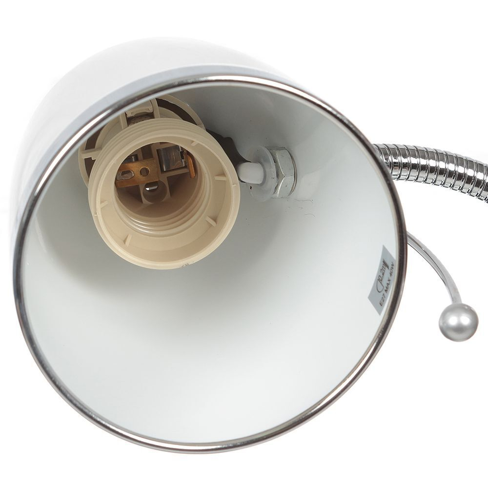 Светильник настольный на подставке, E27, 40 Вт, белый, Camelion, KD-308 C01, 11476