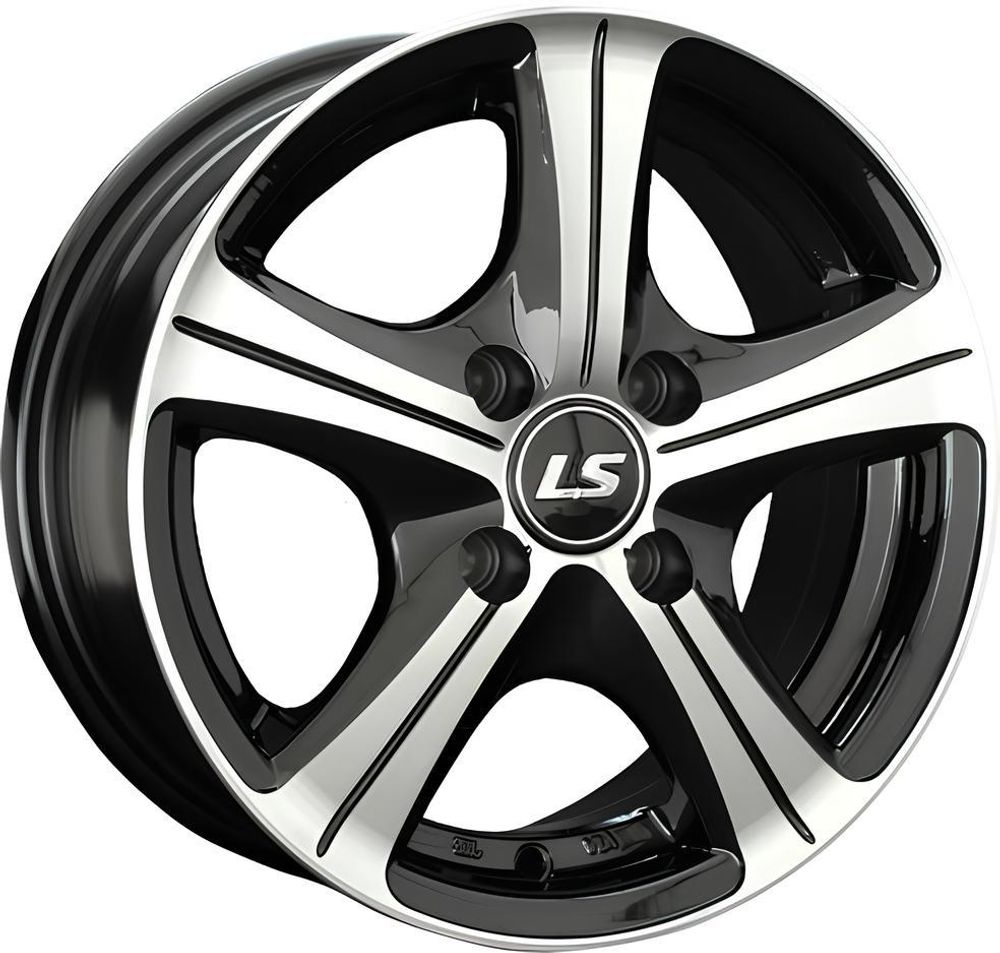 LS Wheels LS202 7x17 5x108 ET 45 Dia 63.3 (GMF)