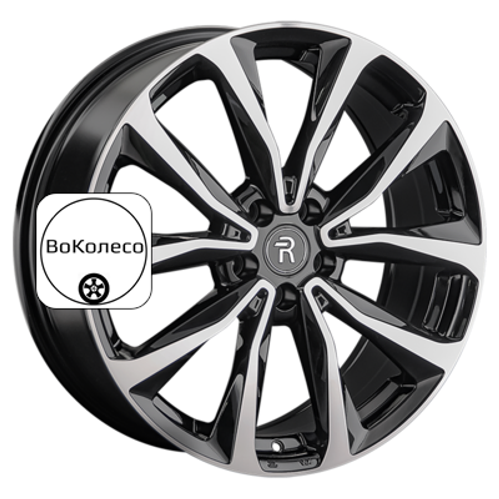 7,5x19/5x108 ET39 D60,1 JT9 BKF (конус, C570) Replay