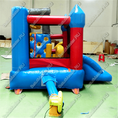 Коммерческий надувной батут "Домик приключений"