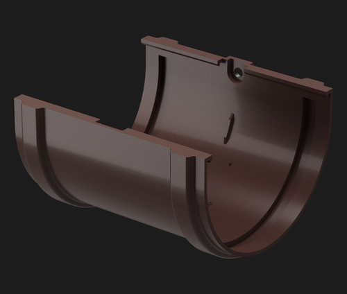 Döcke PREMIUM Соединитель желобов (Шоколад)