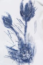 Блуза Лотус НЬЮ (бело-синяя) Б13975-20М LT Collection