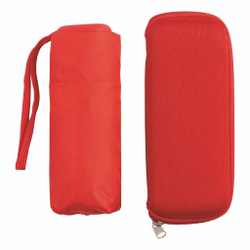 Алюминиевый складной зонтик в футляре POCKET