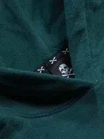 Худи Hardlunch Logo темно-зеленый